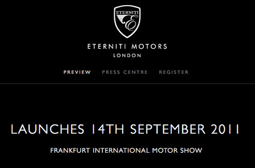 New car brand to be born in Frankfurt – Eterniti Motors