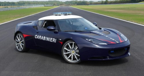Lotus Evora S picked by Carabinieri as rapid response cars – two units to see service in Rome and Milan