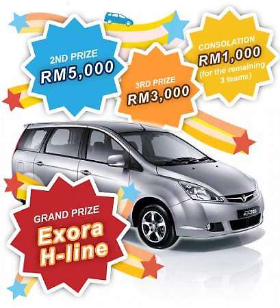 The Exora My Unbeatable Family reality show on 8TV – starts in May 2010