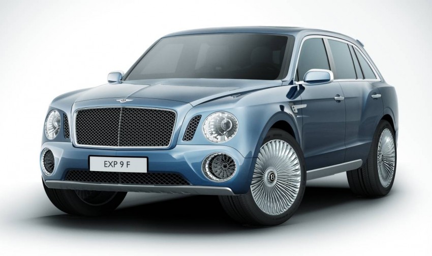 Bentley EXP 9 F – the SUV experiment finally arrives 91378