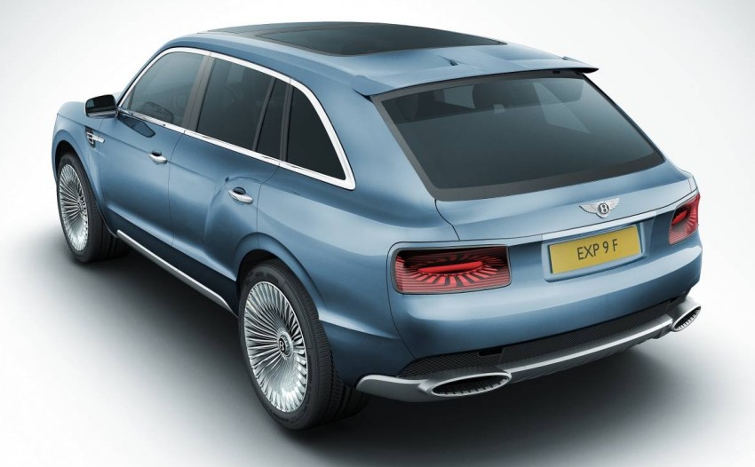 Bentley EXP 9 F – the SUV experiment finally arrives 91379