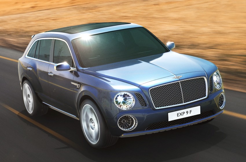 Bentley EXP 9 F – the SUV experiment finally arrives 91377