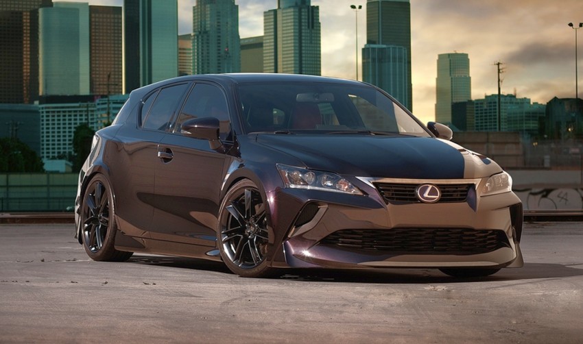 Lexus at SEMA: Project GS-Five Axis and CT 200h-Five Axis among the nine vehicle Toyota charge 74321