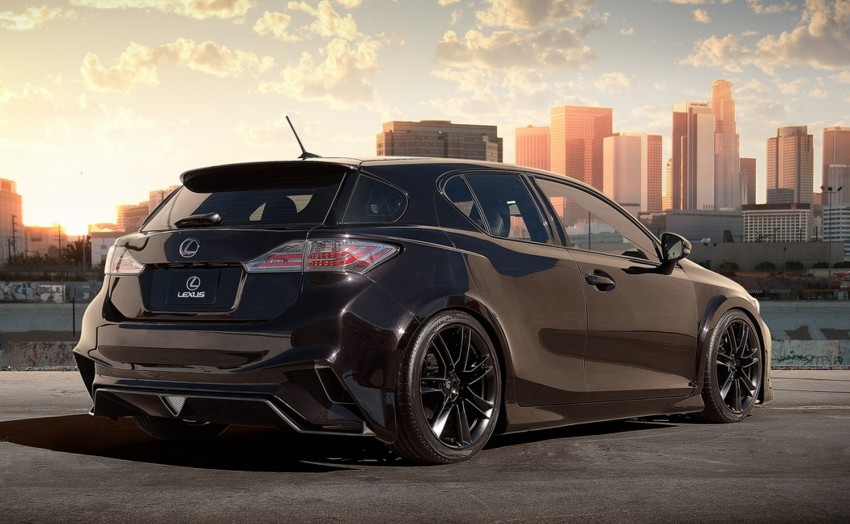 Lexus at SEMA: Project GS-Five Axis and CT 200h-Five Axis among the nine vehicle Toyota charge 74322