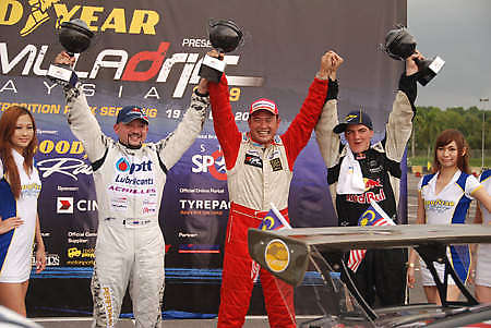 Tengku Djan wins Goodyear Formula Drift Malaysia!