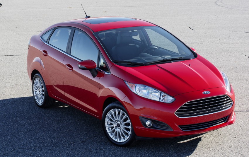 Ford Fiesta facelift makes its North American debut 143051