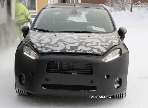 Ford Fiesta facelift begins testing on public roads
