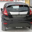 Ford Fiesta facelift begins testing on public roads