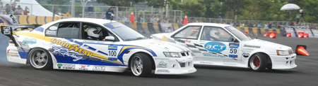 Fanga Dan wins Round 1 of the Goodyear International Drift Series 2010!