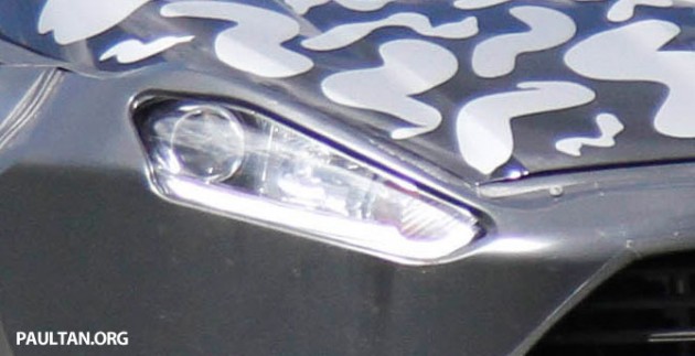 2013 Ford Fiesta facelift spyshots – hatchback model’s new tail lamp design exposed