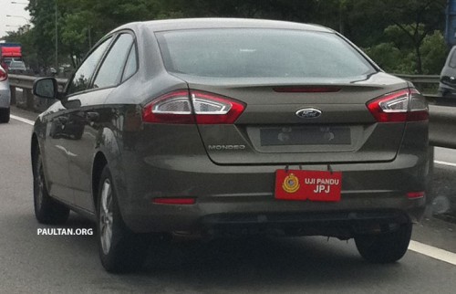 Ford Mondeo facelift sighted undergoing JPJ testing!