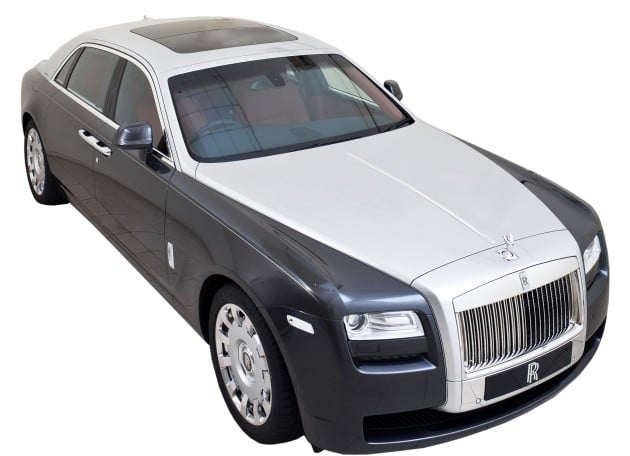 First two-tone Rolls-Royce Ghost EWB in Asia Pacific