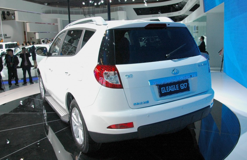 Geely GX7 SUV – the GLEagle has landed 105298