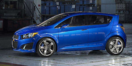 Detroit 2010: Chevrolet Aveo RS Show Car