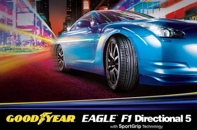 Goodyear Eagle F1 Directional 5 – the icon rolls on