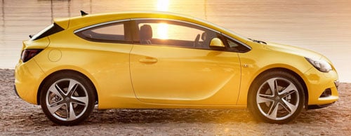 Opel Astra GTC revealed ahead of Frankfurt premiere