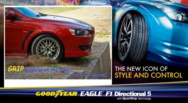 2 weeks remaining for you to win a set of Goodyear Eagle F1 Directional 5 tyres with the Get The Grip Contest!