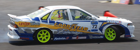 Fanga Dan wins Round 1 of the Goodyear International Drift Series 2010!
