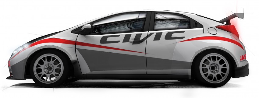 Honda Civic hatch with 1.6L GDI turbo to enter WTCC 86348