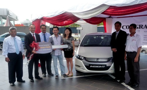 Accord owner wins Honda Insight in after-sales campaign