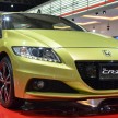 Honda CR-Z facelift makes world debut in Indonesia