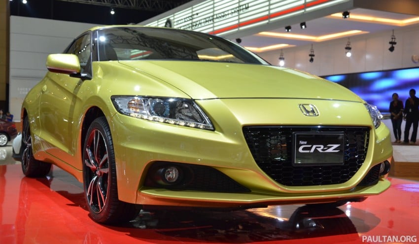 Honda CR-Z facelift makes world debut in Indonesia 132030
