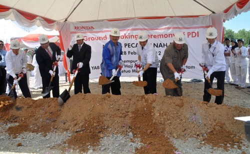 Honda Malaysia building new PDI Centre and Vehicle Quality Test Course in Melaka, ready in June