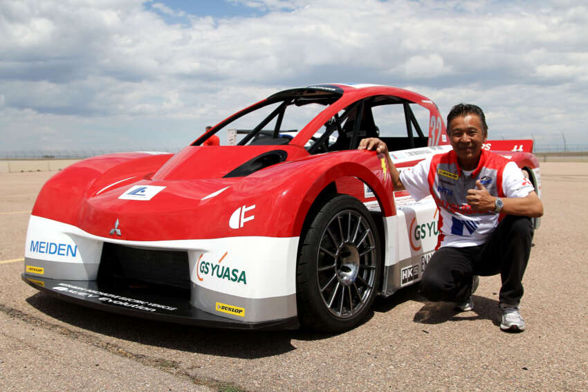 2012 PPIHC: Shakedown session of the i-MiEV Evolution at Pikes Peak International Raceway 124712