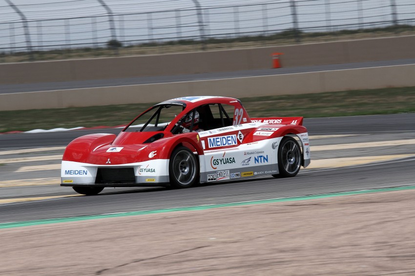 2012 PPIHC: Shakedown session of the i-MiEV Evolution at Pikes Peak International Raceway 124727