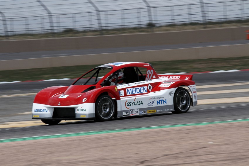 2012 PPIHC: Shakedown session of the i-MiEV Evolution at Pikes Peak International Raceway 124728