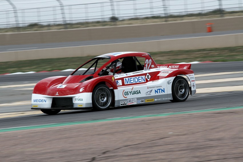 2012 PPIHC: Shakedown session of the i-MiEV Evolution at Pikes Peak International Raceway 124731