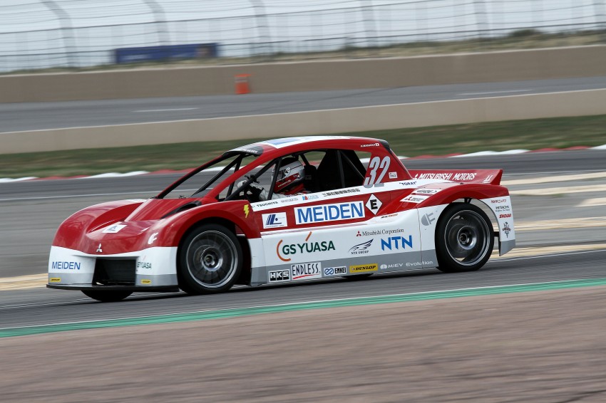 2012 PPIHC: Shakedown session of the i-MiEV Evolution at Pikes Peak International Raceway 124732