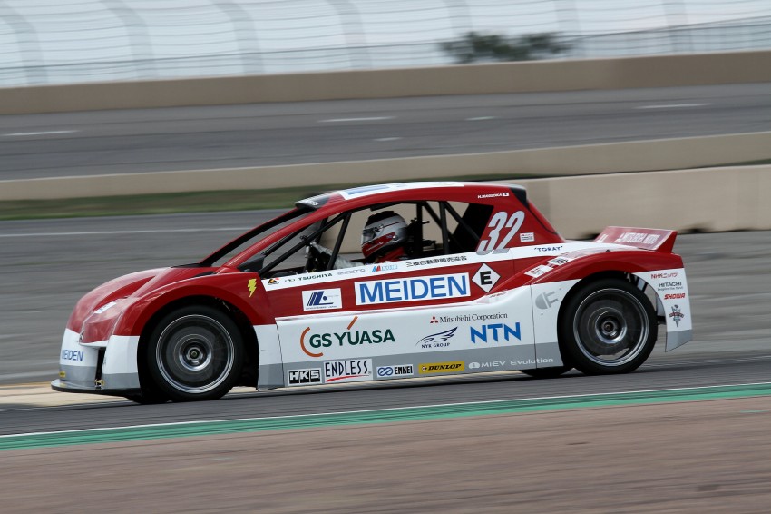2012 PPIHC: Shakedown session of the i-MiEV Evolution at Pikes Peak International Raceway 124733