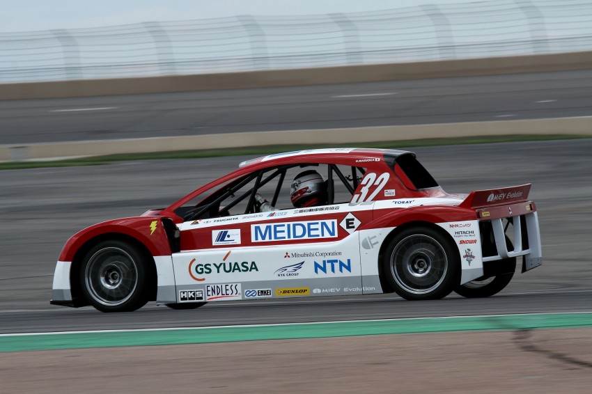 2012 PPIHC: Shakedown session of the i-MiEV Evolution at Pikes Peak International Raceway 124735