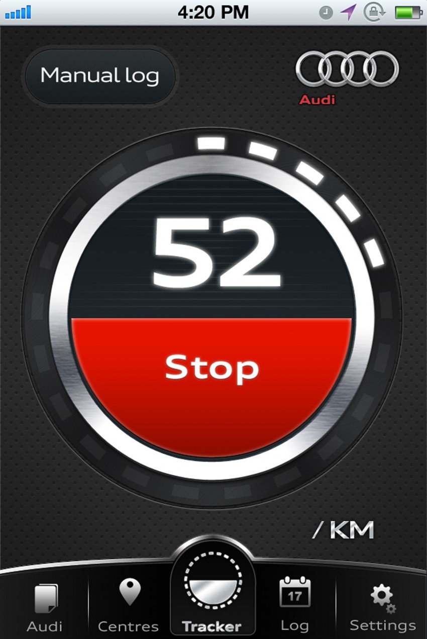 Audi Mileage Tracker – helps calculate mileage claims 118025