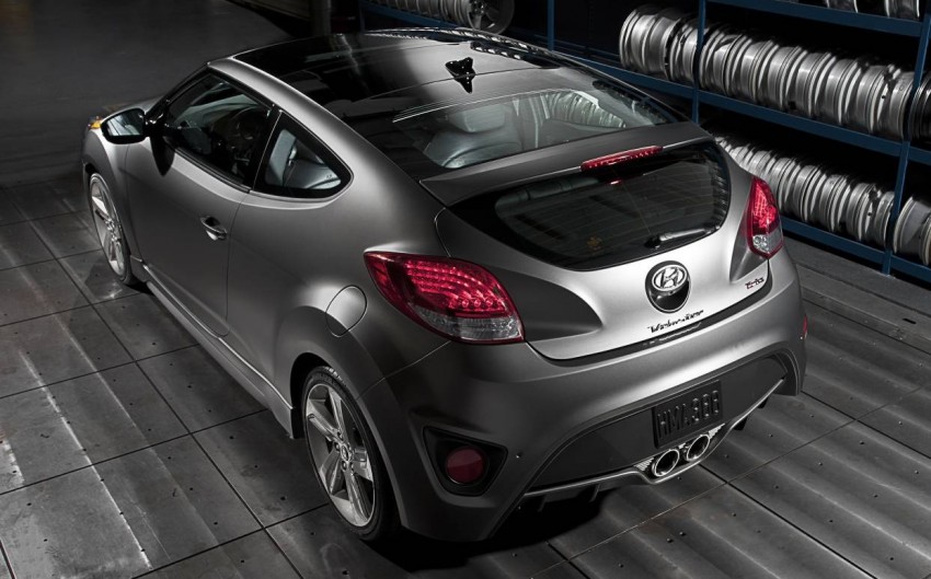 Hyundai Veloster Turbo sports it up with 201hp and 264Nm 83351