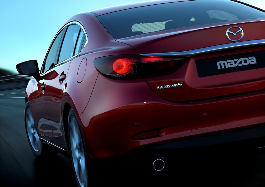 Next-generation Mazda 6: first official photos released! 121450