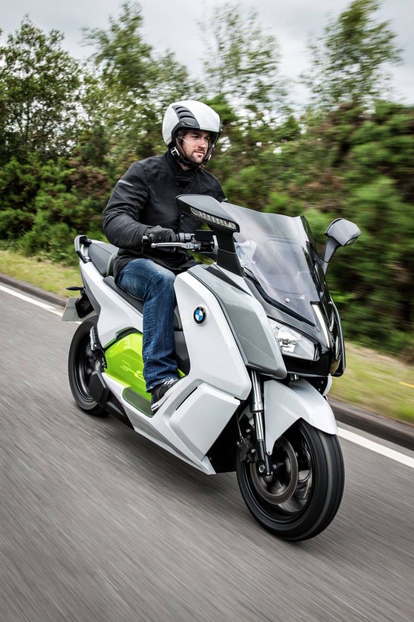 BMW Motorrad C evolution prototype – the e-scooter moves closer to serial production 122009