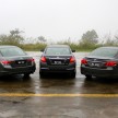 The Japanese D-segment trinity shootout: Honda Accord vs Nissan Teana vs Toyota Camry