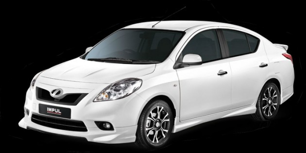 Nissan Almera with Impul bodykit to join the range