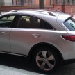 Infiniti EX and FX models spotted at JPJ Putrajaya