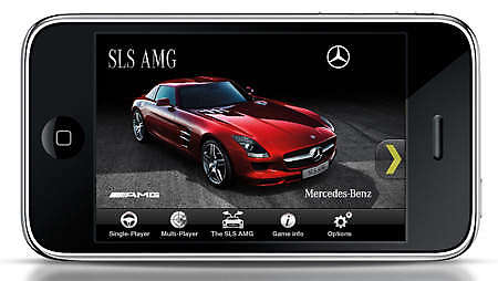 Mercedes plays games with gullwing SLS AMG