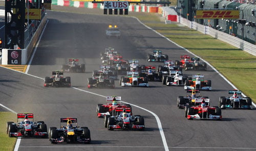 Japanese GP: Sebastian Vettel is the 2011 F1 champion!