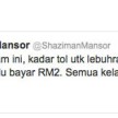 KESAS Highway toll charges down by 20 sen, to RM2