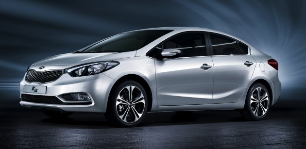 Kia Forte K3 official exterior images released!