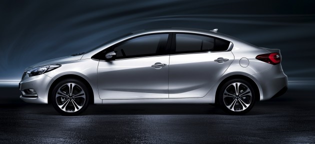 Kia Forte K3 official exterior images released!