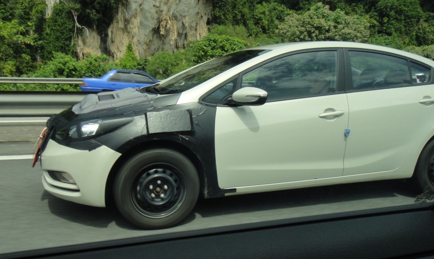 SPIED: Kia Forte K3 spotted on PLUS again 155390