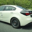 SPIED: Kia Forte K3 spotted on PLUS again