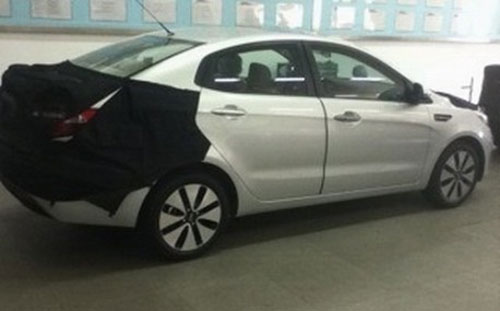 Spy images of Kia K2 surface ahead of Shanghai debut