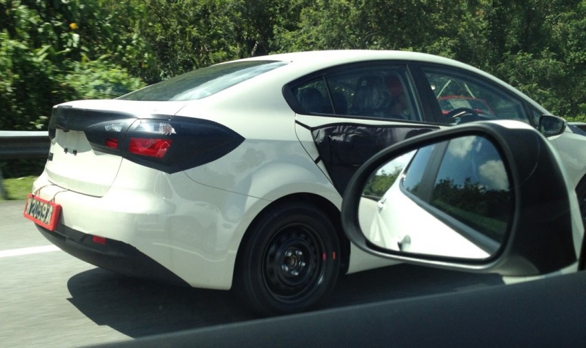 SPIED: Kia K3 – the new Forte spotted on PLUS 142312